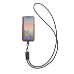 Câble avec cordon de mobile écologique avec 3 ports de charge couleur gris neuvième vue