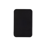 Batterie externe en plastique recyclé avec deux ports 5 000 mAh couleur noir deuxième vue