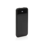 Powerbank avec câbles intégrés et écran digital 10 000 mAh couleur noir