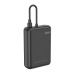Batterie externe avec double charge simultanée et puissance 20W couleur noir