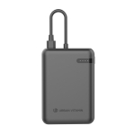 Batterie externe avec double charge simultanée et puissance 20W couleur noir deuxième vue