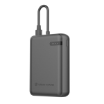 Batterie externe avec double charge simultanée et puissance 20W couleur noir troisième vue