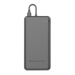 Powerbank écologique pour 2 appareils avec indicateur de charge 20W couleur noir deuxième vue