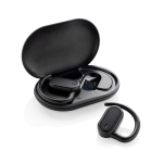 Écouteurs sans fil avec microphone pour appels BT 5.3 couleur noir