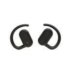 Écouteurs sans fil avec microphone pour appels BT 5.3 couleur noir deuxième vue