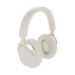Casque supra-aural avec design élégant et réduction de bruit couleur blanc