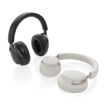 Casque supra-aural avec design élégant et réduction de bruit couleur blanc vue générale
