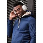 Casque supra-aural avec design élégant et réduction de bruit couleur blanc vue d'ambiance