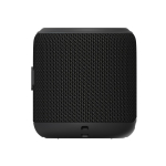 Enceinte en matériaux recyclés avec microphone intégré couleur noir neuvième vue