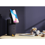 Enceinte écologique avec son haute qualité et subwoofer 10W couleur noir vue d'ambiance