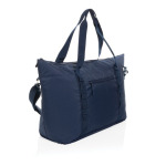 Sac isotherme XL en RPET avec deux poignées et sangle d'épaule 30L couleur bleu marine deuxième vue