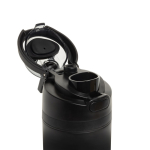 Bouteille en acier inoxydable recyclé à double paroi 700ml couleur noir huitième vue