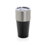 Gobelet thermique en acier inoxydable recyclé anti-goutte 500ml couleur noir