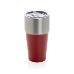 Gobelet thermique en acier inoxydable recyclé anti-goutte 500ml couleur rouge