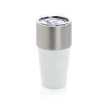 Gobelet thermique en acier inoxydable recyclé anti-goutte 500ml couleur blanc