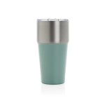 Gobelet thermique en acier inoxydable recyclé anti-goutte 500ml couleur vert troisième vue