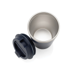 Mug isotherme à double paroi écologique couvercle anti-goutte 350 ml couleur bleu septième vue