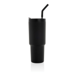 Gobelet thermique en acier inoxydable recyclé anti-goutte 900ml couleur noir cinquième vue