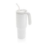 Gobelet thermique en acier inoxydable recyclé anti-goutte 900ml couleur blanc