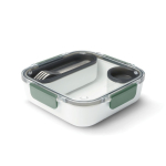 Lunch box avec compartiments intérieurs et fourchette Black+Blum 1L