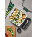 Lunch box avec compartiments intérieurs et fourchette Black+Blum 1L