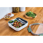 Lunch box avec compartiments intérieurs et fourchette Black+Blum 1L