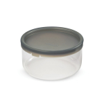 Bol en verre avec couvercle en silicone anti-goutte Black+Blum 750ml couleur argenté quatrième vue