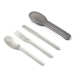 Élégant set de couverts en acier inoxydable Black+Blum couleur argenté