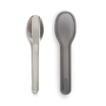 Élégant set de couverts en acier inoxydable Black+Blum couleur argenté troisième vue
