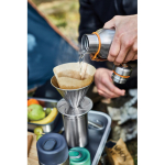 Bouteille isotherme publicitaire en acier inoxydable Black+Blum 500 ml couleur orange