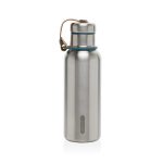 Bouteille thermique en acier inoxydable avec anse Black+Blum 500ml couleur turquoise troisième vue