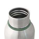 Bouteille isotherme publicitaire en acier inoxydable Black+Blum 500 ml couleur vert olive quatrième vue