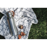 Bouteille isotherme publicitaire en acier inoxydable Black+Blum 500 ml couleur vert olive