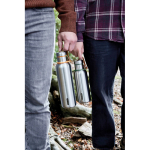 Bouteille isotherme publicitaire en acier inoxydable Black+Blum 500 ml couleur vert olive