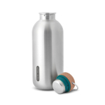 Bouteille d'eau en acier inoxydable anti-goutte Black+Blum 600ml couleur turquoise deuxième vue