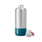 Grande bouteille thermique en acier inoxydable Black+Blum 850ml couleur turquoise deuxième vue