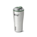 Gobelet thermique en acier inoxydable anti-goutte Black+Blum 600ml vue avec logo