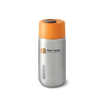 Tasse thermique en acier inoxydable anti-goutte Black+Blum 340ml vue avec logo