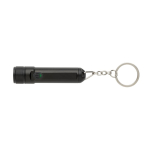 Lampe torche porte-clés rechargeable ultra-brillante avec LED Gearx couleur noir troisième vue