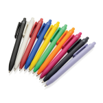 Stylo écologique avec grand clip et encre bleue Dokumental® couleur noir vue générale