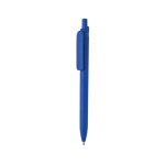 Stylo écologique avec grand clip et encre bleue Dokumental® couleur bleu