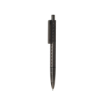 Stylo écologique au design géométrique avec encre bleue Dokumental® couleur noir
