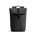 Sac à dos polyvalent en tissu résistant à l'eau avec rabat pour PC 16” couleur noir