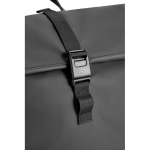 Sac à dos polyvalent en tissu résistant à l'eau avec rabat pour PC 16” couleur noir vue 16