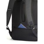 Sac à dos polyvalent en tissu résistant à l'eau avec rabat pour PC 16” couleur noir