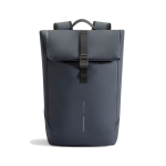 Sac à dos polyvalent en tissu résistant à l'eau avec rabat pour PC 16” couleur bleu marine