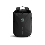 Sac à dos anti-vol résistant à l'eau, capacité 26L, pour PC 16” couleur noir vue avec logo