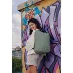 Sac à dos anti-vol résistant à l'eau, capacité 26L, pour PC 16” couleur vert olive vue d'ambiance
