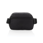 Sac bandoulière multi-usages en RPET avec sangle et capacité 1L couleur noir troisième vue