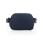 Sac bandoulière multi-usages en RPET avec sangle et capacité 1L couleur bleu marine